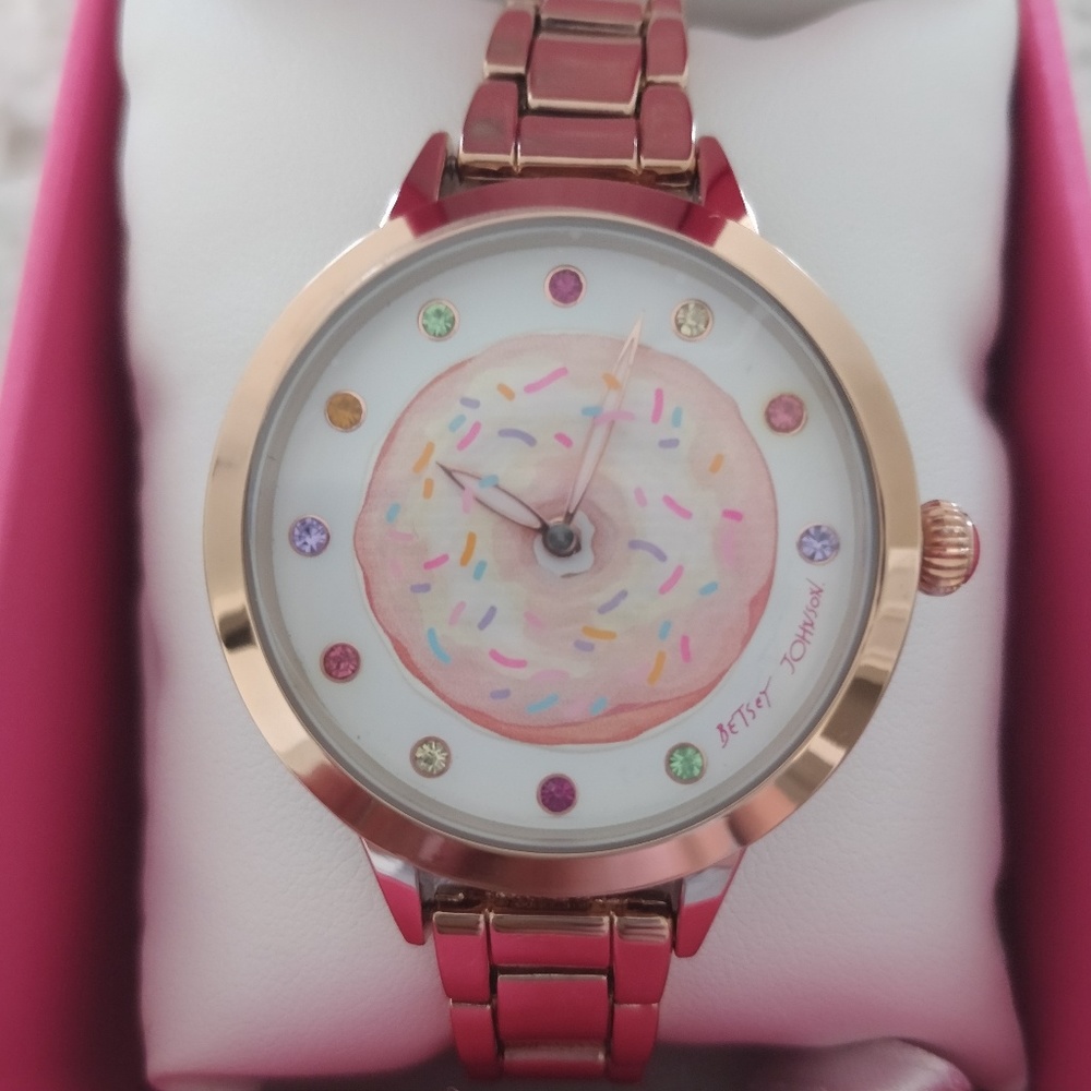 Betsey Johnson Donut Watch